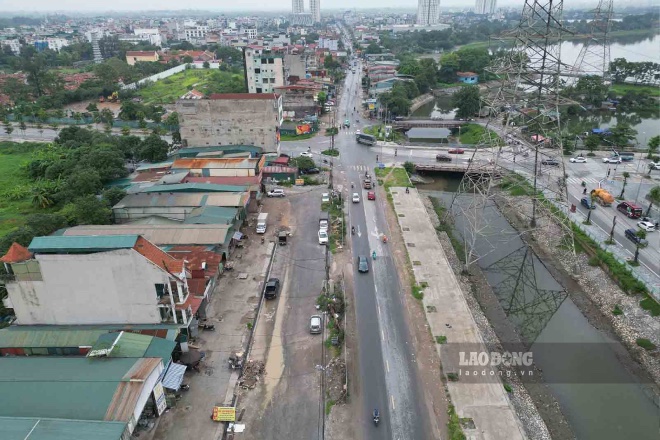 La ciudad recuperará tierras para implementar el Proyecto de construcción de la carretera Tam Trinh. Foto: Huu Chanh
