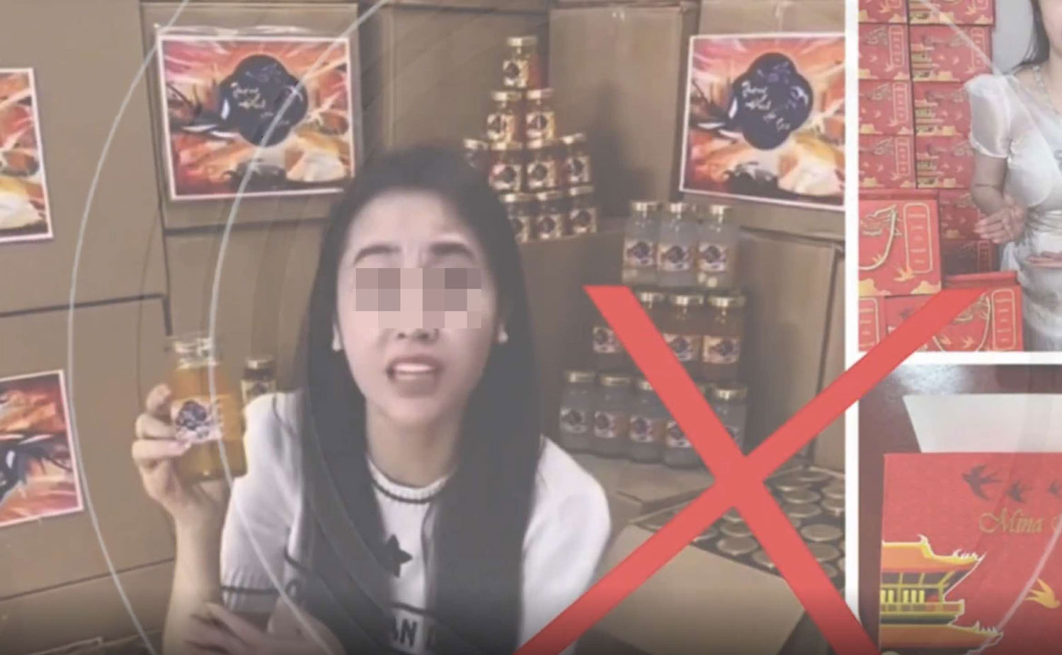 Many counterfeit brands of Khanh Hoa Salanganes Nest have been clarified by functional agencies. Photo: Khanh Hoa Provincial People's Committee provided