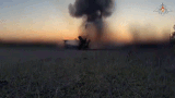 ウクライナの拠点を攻撃するロシア砲兵。写真:ロシア国防省