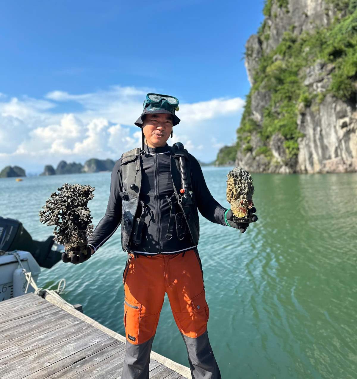 Thành quả. Ảnh: Hải Bằng