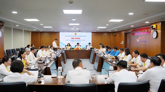Công đoàn VNPost vừa tổ chức hội nghị Ban Chấp hành lần thứ III, khóa V. Ảnh: Quang Bình - CĐ VNPost
