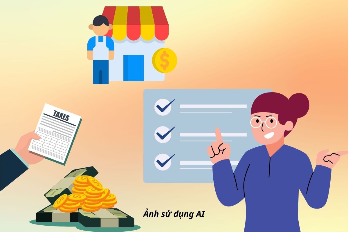 3 cases where business households must fulfill tax obligations before terminating the tax identification number. Graphics: AI