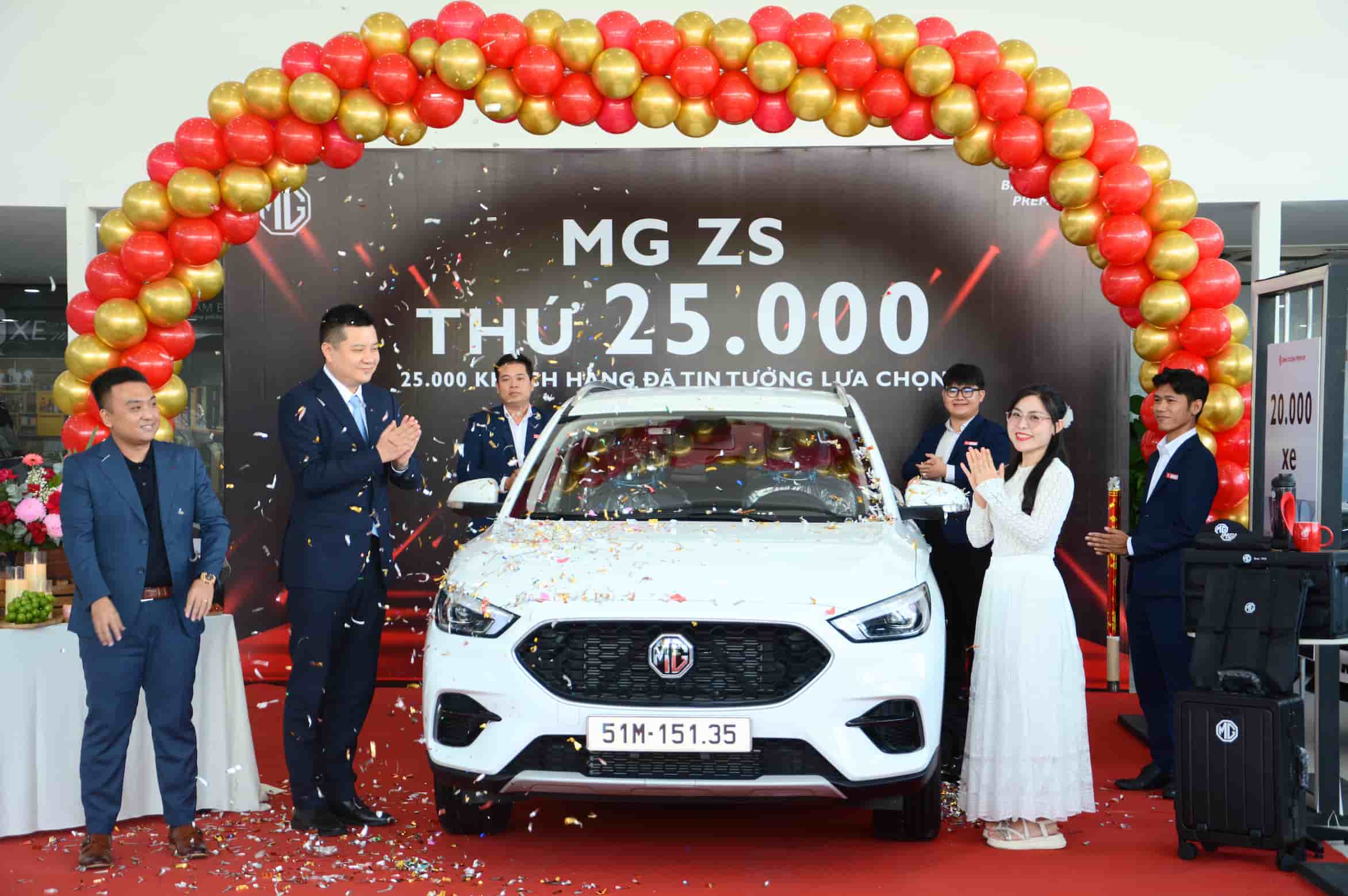 MG ZS là mẫu xe đóng góp lớn vào hành trình tăng trưởng của MG tại Việt Nam. Ảnh: MG Việt Nam