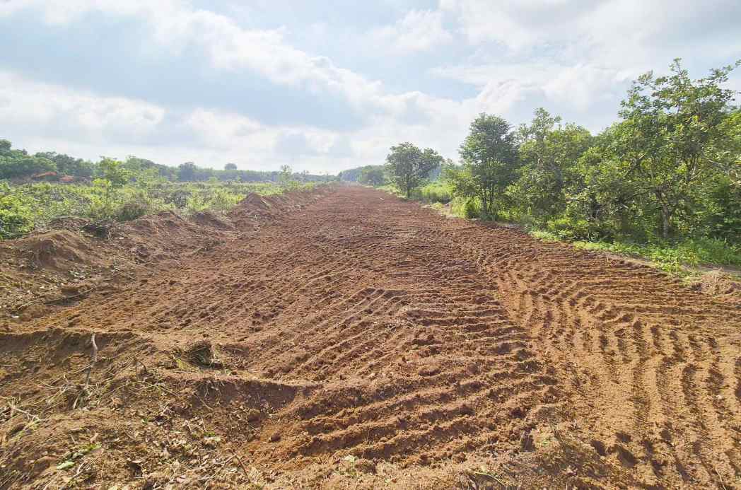 Land acquisition to build Gia Nghia - Chon Thanh expressway project. Photo: Binh Phuoc Ward Information Page