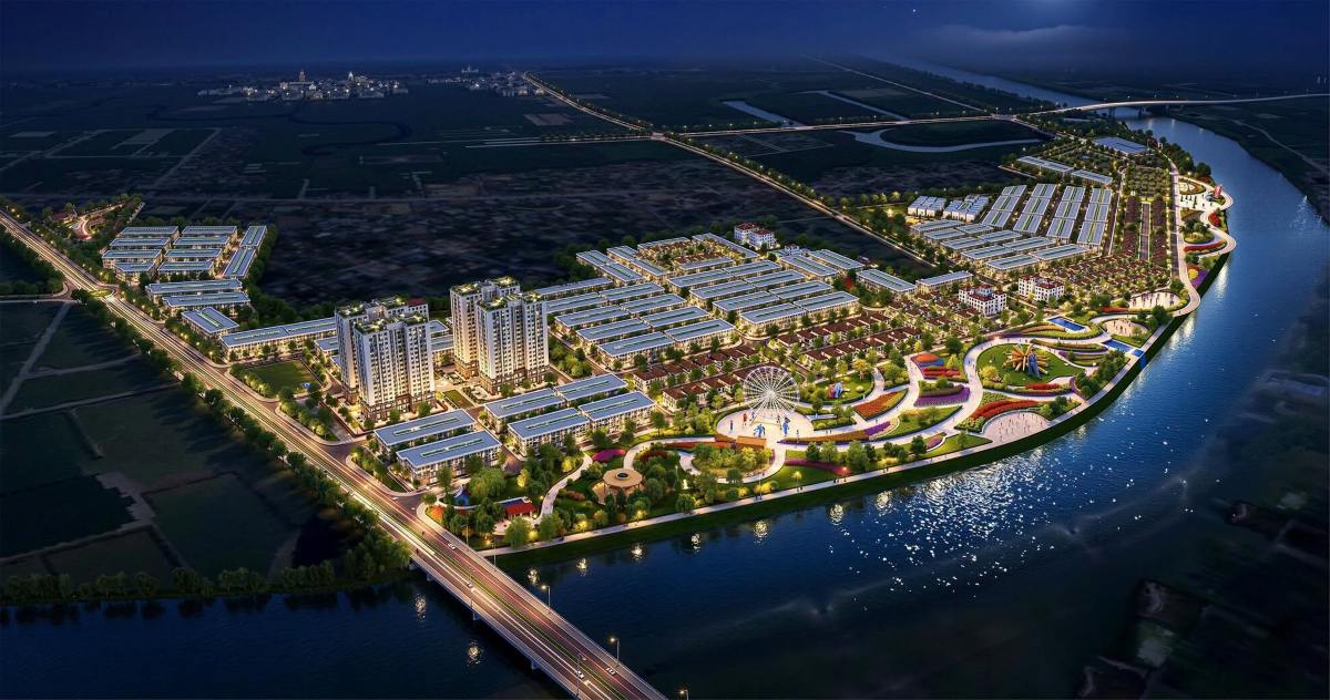 Perspective of the new urban area of An Truong commune. Photo: An Truong commune e-Portal - Hai Phong City