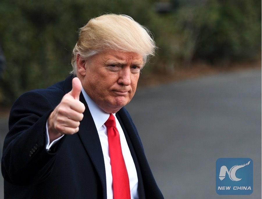 ドナルド・トランプ米大統領。写真:新華社