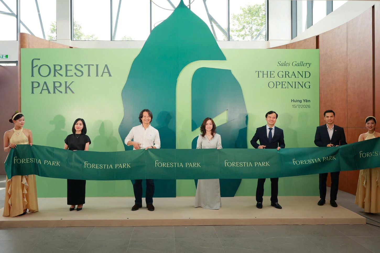 Văn phòng Bán hàng Forestia Park mang đến không gian trải nghiệm và tư vấn cho các khách hàng quan tâm tới dự án. Ảnh: MIK Group