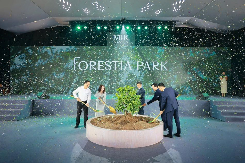 MIK Group chính thức khởi công dự án khu đô thị đầu tiên - Forestia Park. Ảnh: MIK Group