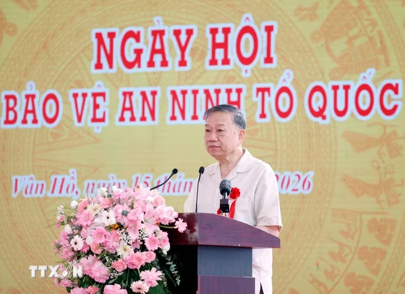 Tổng Bí thư, Chủ tịch nước Tô Lâm phát biểu. Ảnh: Thống Nhất/TTXVN