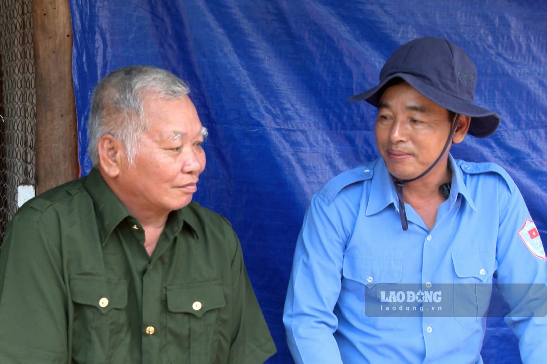 Nhân chứng là ông Nguyễn Quật Khởi (sinh năm 1958). Ảnh: Tạ Quang