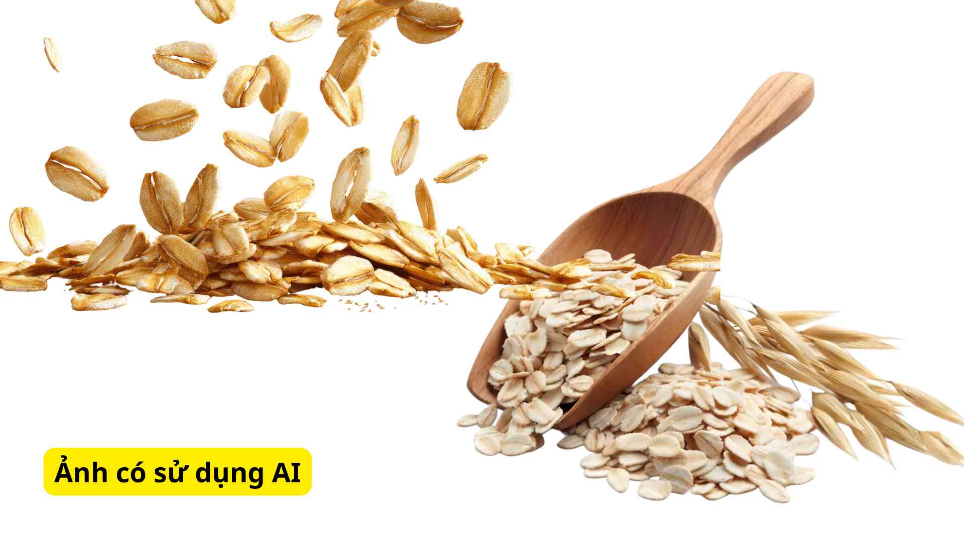 La avena también ayuda a crear una sensación de saciedad duradera, apoya el control del azúcar en sangre y mejora la salud intestinal. Foto gráfica: Hương Sơn/ Foto con uso de IA