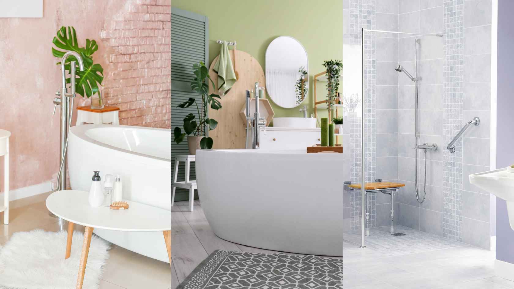 Choose the right bathroom color to make the space more spacious. Graphics: Ha May/Source Canva