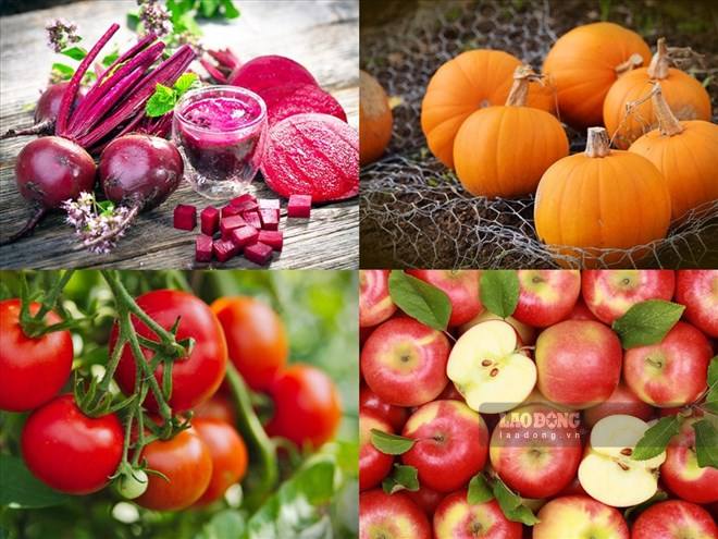 Algunos alimentos que ayudan a que los pulmones estén limpios y saludables. Foto gráfica: Lê Hương