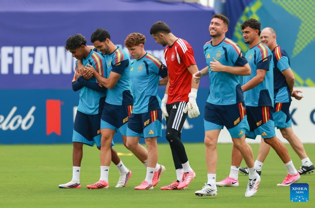 Tây Ban Nha vào chung kết World Cup 2026 gặp Argentina. Ảnh: Xinhua