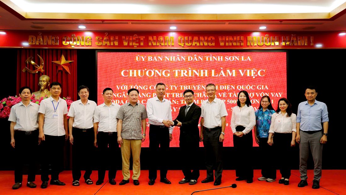 UBND tỉnh Sơn La cam kết đồng hành cùng EVNNPT và ADB để đảm bảo tiến độ triển khai 2 dự án.