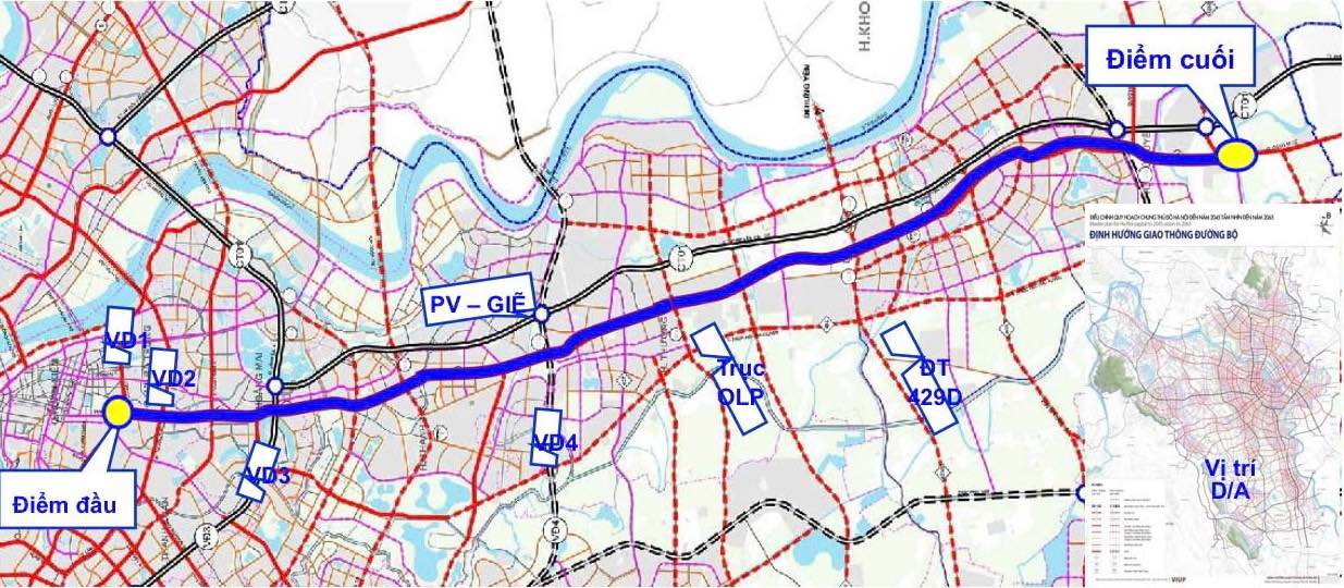 Land recovery of more than 200 households and individuals in Kim Lien ward to expand National Highway 1A. Photo: Kim Lien Ward People's Committee
