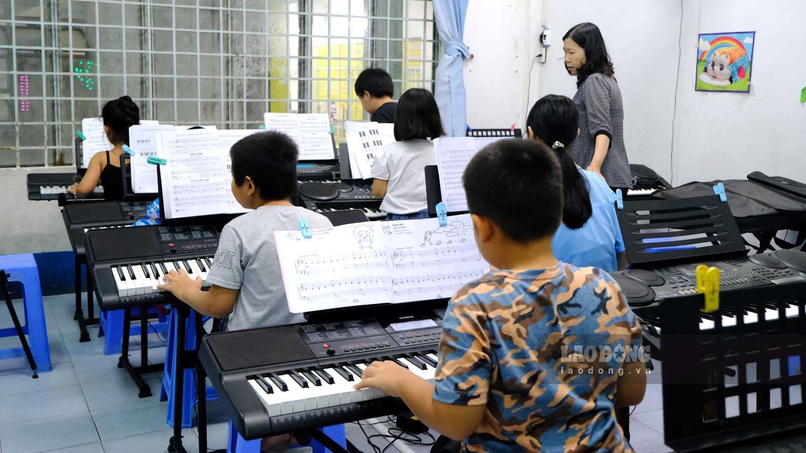 According to experts, the selection of summer classes needs to be suitable for children's psychology and needs to bring real effectiveness. Photo: My Ly