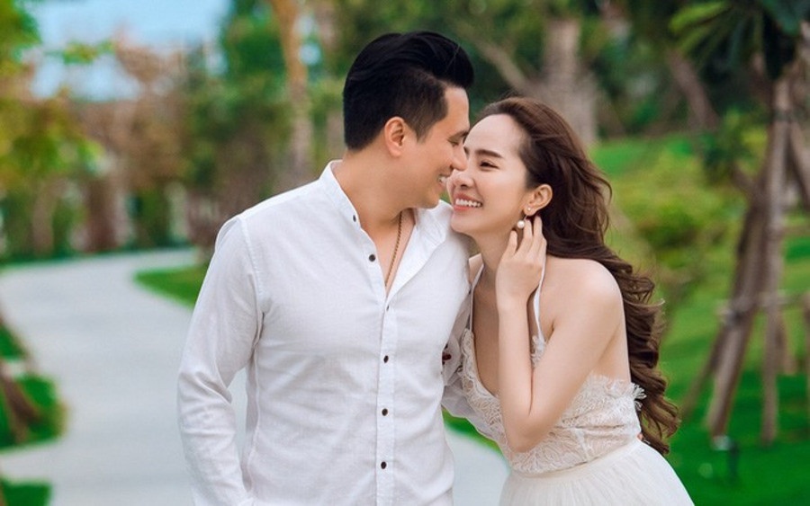 Meritorious Artist Viet Anh and actress Quynh Nga. Photo VFC