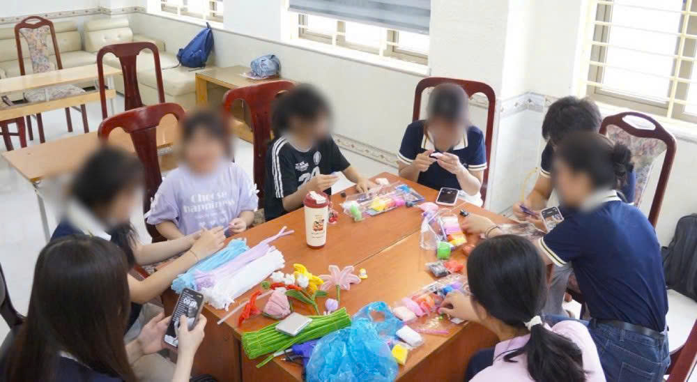 Summer experience class for children of civil servants and employees organized by the Trade Union of the University of Social Sciences and Humanities from July 15-28. 2026. Photo: Nguyen Dinh Giang - University of Social Sciences and Humanities