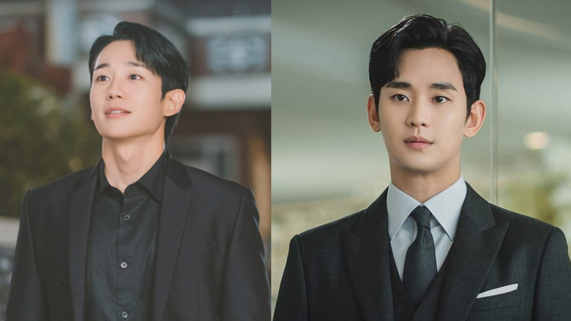 Jung Hae In attracted attention when he "liked" the post about Kim Soo Hyun's comeback. Photo: Netflix