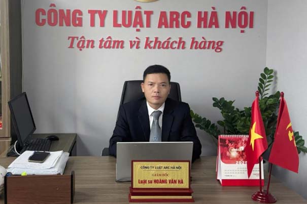 Luật sư Hoàng Văn Hà – Công ty Luật ARC Hà Nội. Ảnh: NVCC