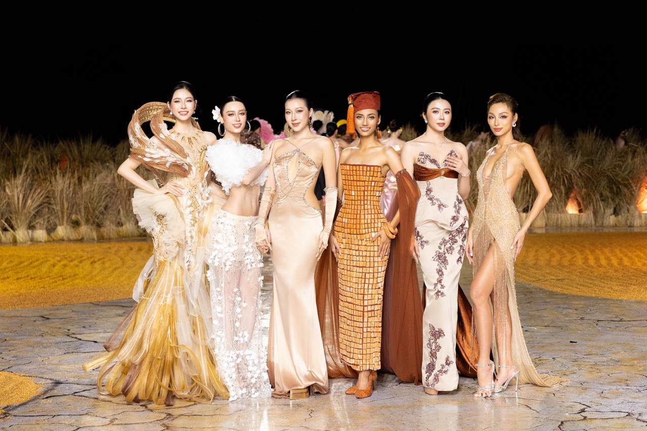 Las 6 mejores bellezas de la moda de Miss Grand Vietnam 2026. Foto: Golden Lotus.