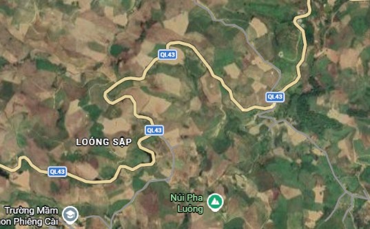 Son La voters propose investment in upgrading and expanding National Highway 43. Photo taken from Google Maps