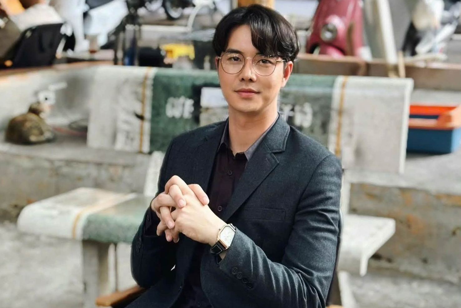 Actor Phung Duc Hieu. Photo: Character provided