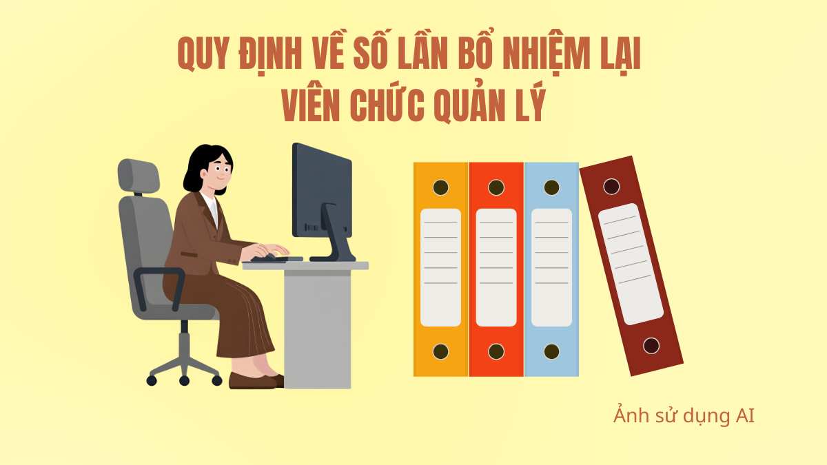 Regulations on the number of reappointments of management officials. Photo using AI