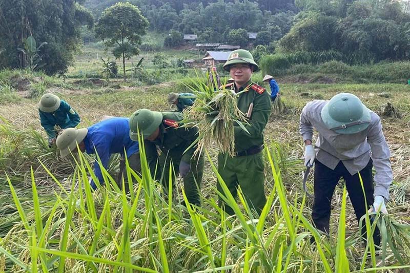 Dân vận khéo giữ bình yên trên địa bàn xã Hùng Lợi
