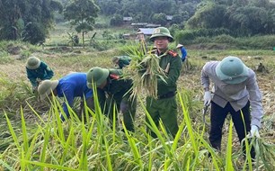 Dân vận khéo giữ bình yên trên địa bàn xã Hùng Lợi