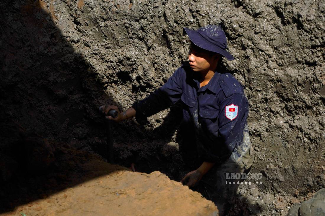 Theo Thượng tá Vinh, trong quá trình tìm kiếm, nếu phát hiện mộ tập thể, đội sẽ dừng lại để báo cáo, xin ý kiến chỉ đạo của Ban Chỉ đạo 515 TP và Quân khu 9. Sau khi có ý kiến chỉ đạo, sẽ tiếp tục khai quật, cất bốc hài cốt, đưa về nghĩa trang Liệt sĩ để tổ chức lễ cải táng.