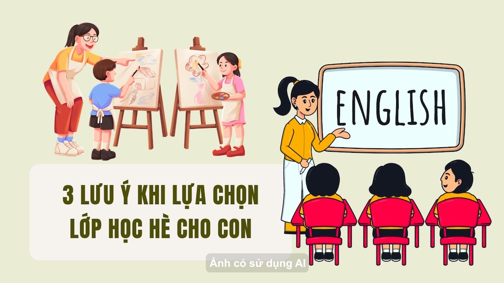 3 notes when choosing summer classes for children