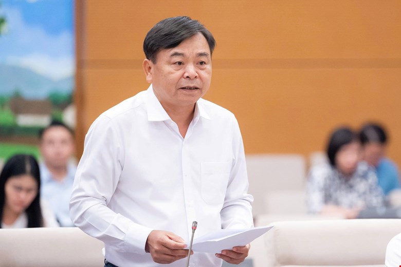 Thứ trưởng Bộ Nông nghiệp và Môi trường Nguyễn Hoàng Hiệp. Ảnh: Quochoi.vn
