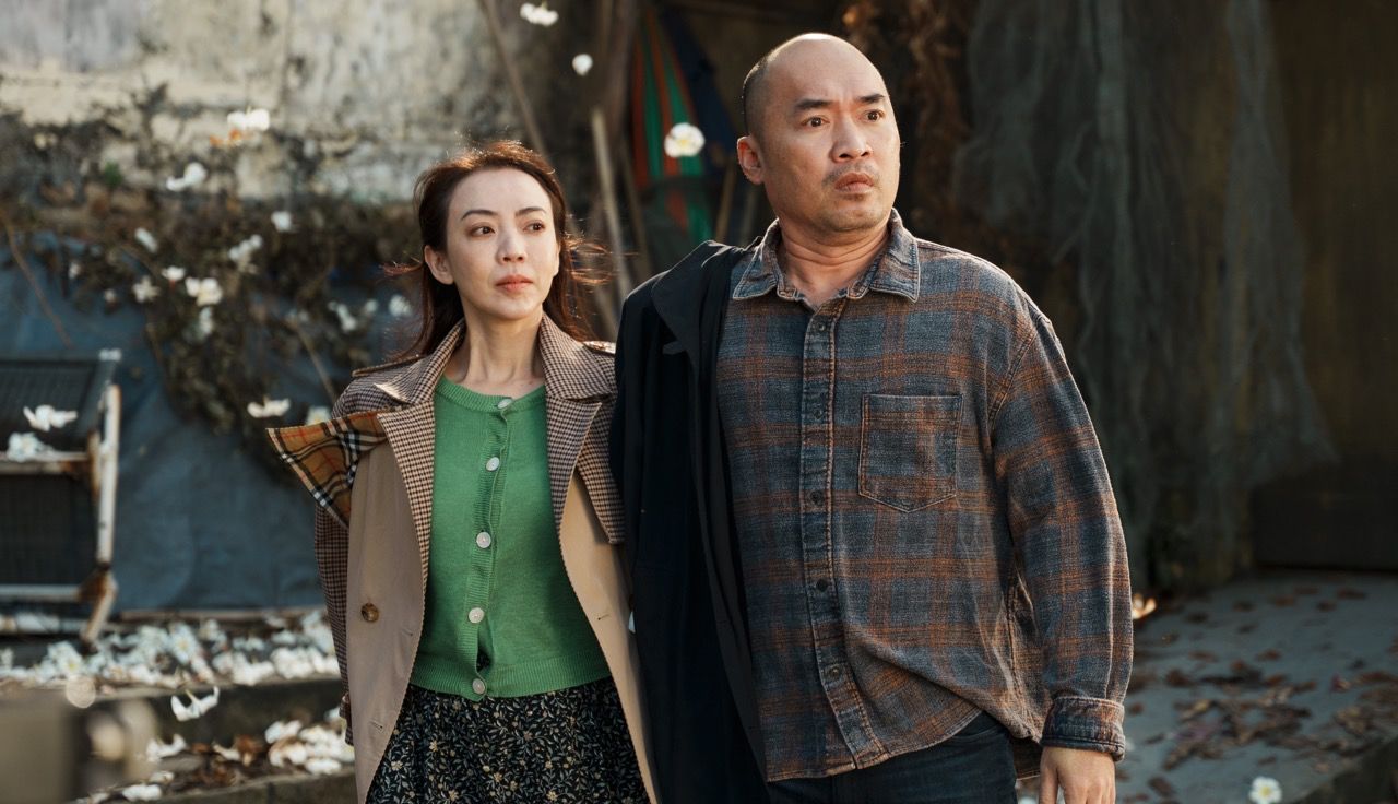 Thu Trang, Tiến Luật. Foto: Equipo de filmación Quý tử vượt giàu.