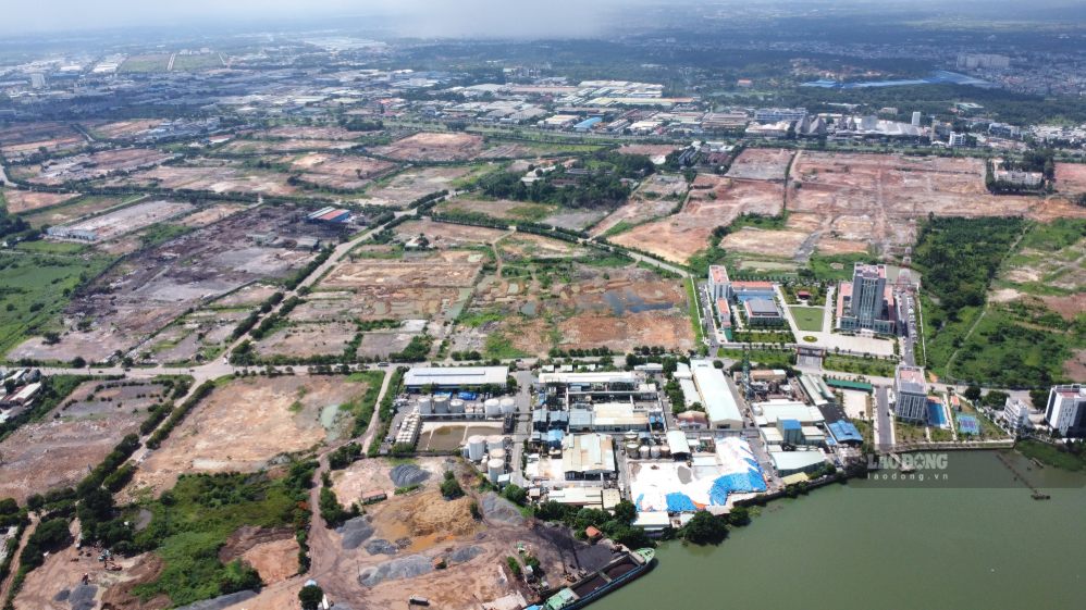 Trung tâm chính trị - hành chính thành phố quy mô 102,5 ha thuộc phường Trấn Biên được chuyển đổi công năng từ Khu công nghiệp Biên Hòa 1, quy mô khoảng 4.200 - 4.500 cán bộ, công chức, viên chức. Ảnh: Hà Anh Chiến