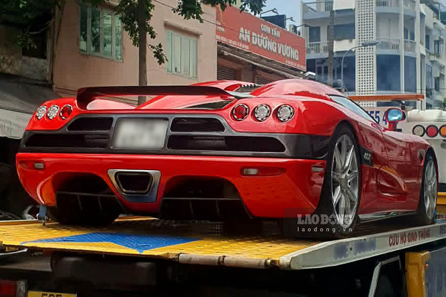 The rare Koenigsegg CCX car was spotted in Ho Chi Minh City after many months of absence. Photo: Thanh Vu