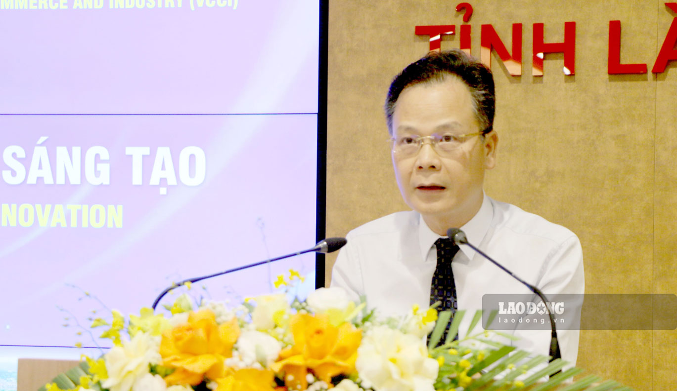 Phó Chủ tịch UBND tỉnh Lào Cai Nguyễn Thành Sinh. Ảnh: Bảo Nguyên