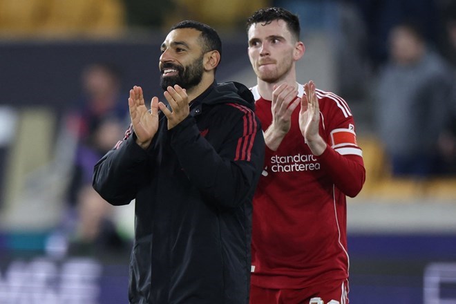 Liverpool đã chia tay nhiều công thần sau mùa giải 2025-2026. Ảnh: AFP