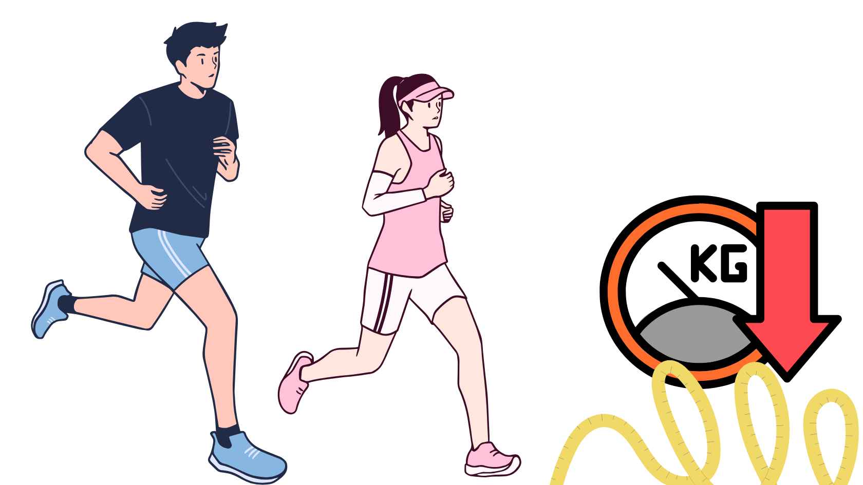 Correr para perder peso incorrectamente puede hacer que el cuerpo pierda músculo y parezca más viejo. Gráfico: Hạ Mây/Fuente Canva