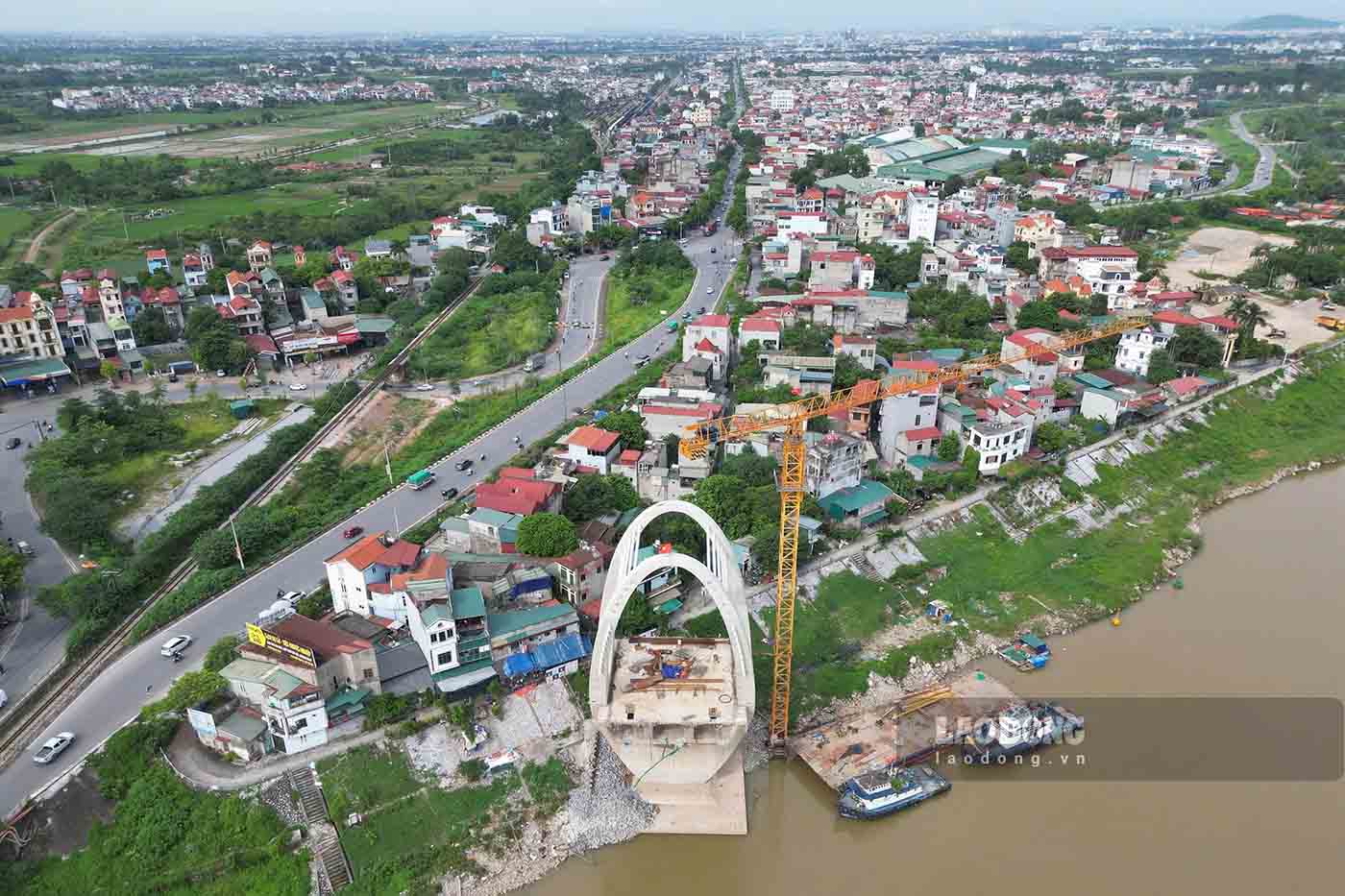 Un coin de la commune de Phu Dong (Hanoï), septembre 2025. Photo : Song Huu