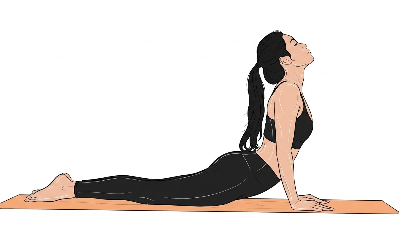 Cobra yoga exercises need to be performed correctly if you do not want to cause injury to the back area. Photo: AI