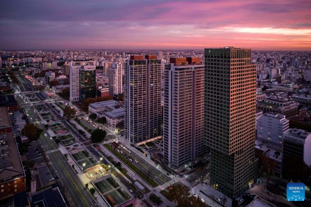 Khung cảnh tại Buenos Aires - thủ đô của Argentina. Ảnh: Xinhua