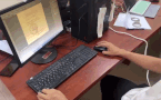 Tricks of forging documents and seals of a photocopy shop owner in Nghe An. Photo: Nghe An Police