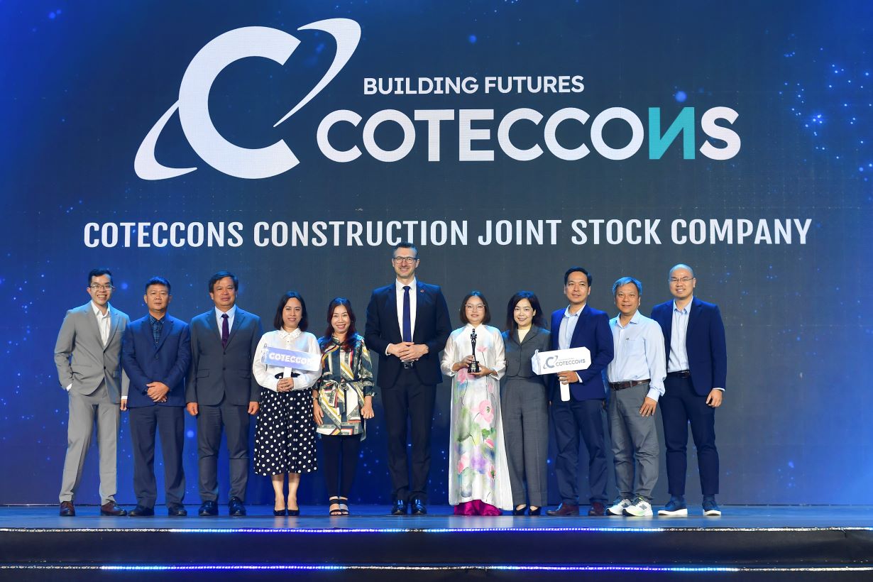 Coteccons was honored by HR Asia Awards 2026 with 4 awards. Photo provided by DN
