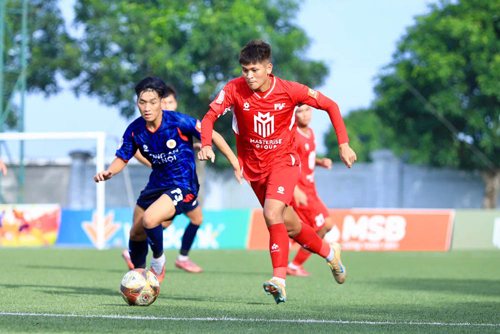 U21 전국 선수권 대회 - FPT Play 컵 2026 결승전에서 8강에 진출할 8개 팀이 확정되었습니다. 사진: VFF