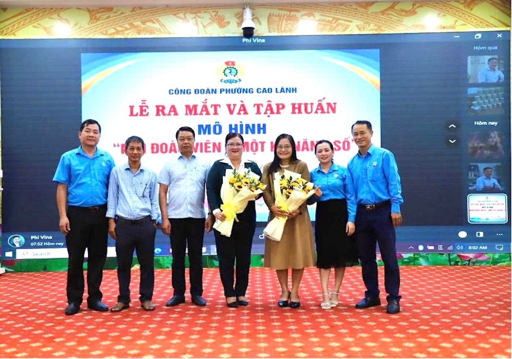 Ra mắt mô hình “Mỗi đoàn viên - Một kỹ năng số“.