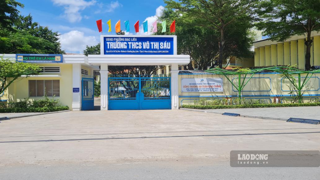 Tại phường Bạc Liêu, tỉnh Cà Mau có nhiều trường THCS theo đề nghị của Sở Giáo dục Đào tạo địa phương cần lên phương án sắp xếp. Ảnh: Nhật Hồ.