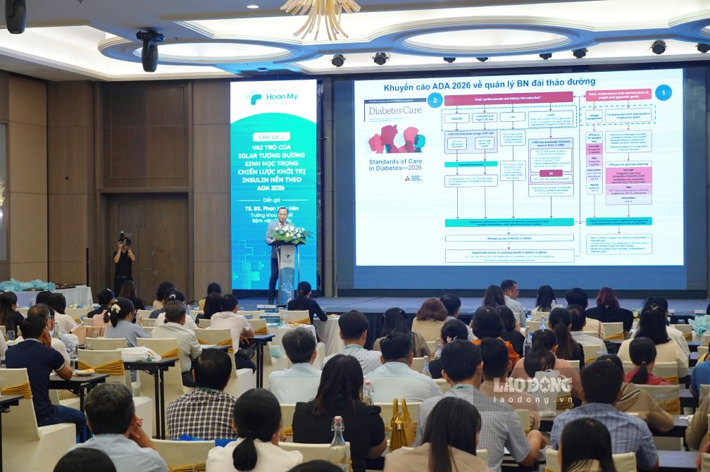 Experts update on diabetes treatment trends. Photo: Ta Quang