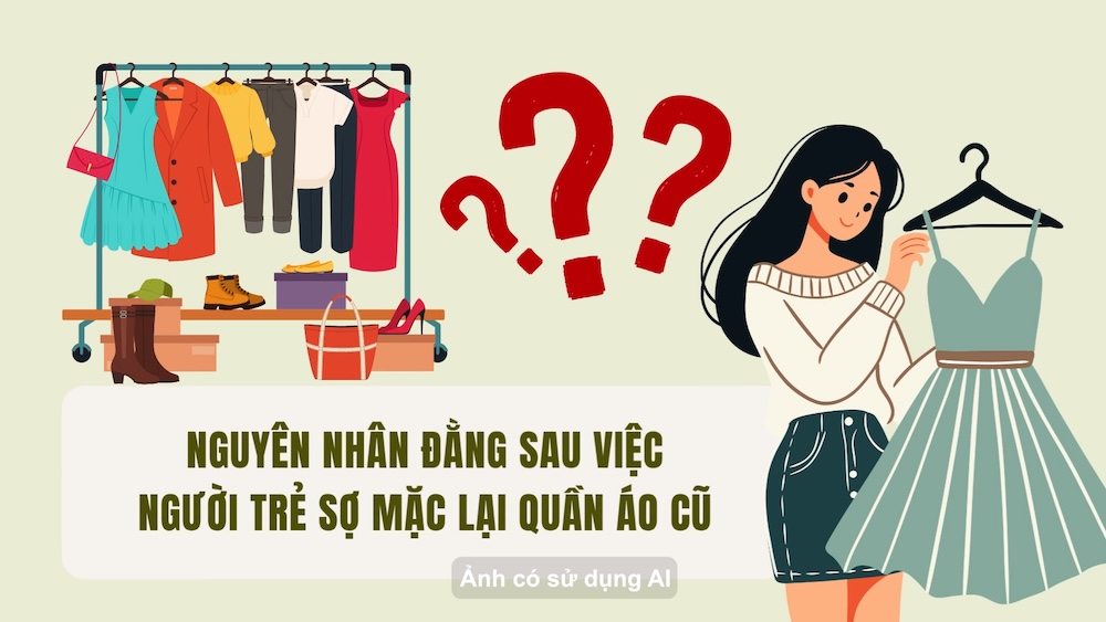 The reasons behind young people's fear of wearing old clothes again